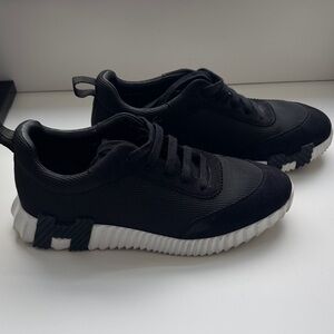 Hermes Men’s Bouncing Sneaker Black EU 41/US 8
